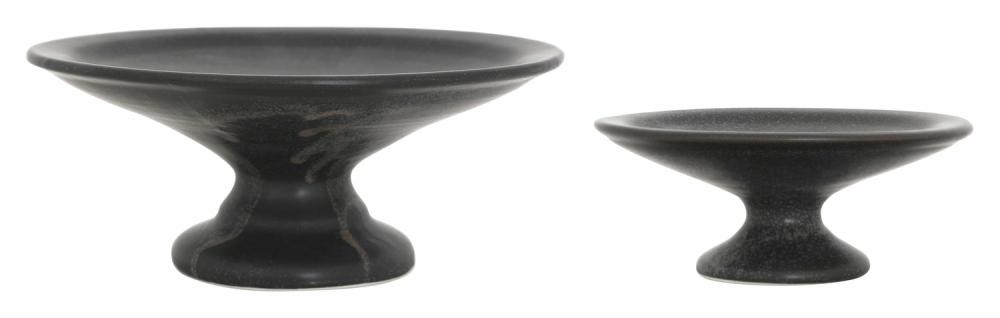 Apollo Footed Bowls – Black  |  Tabletop