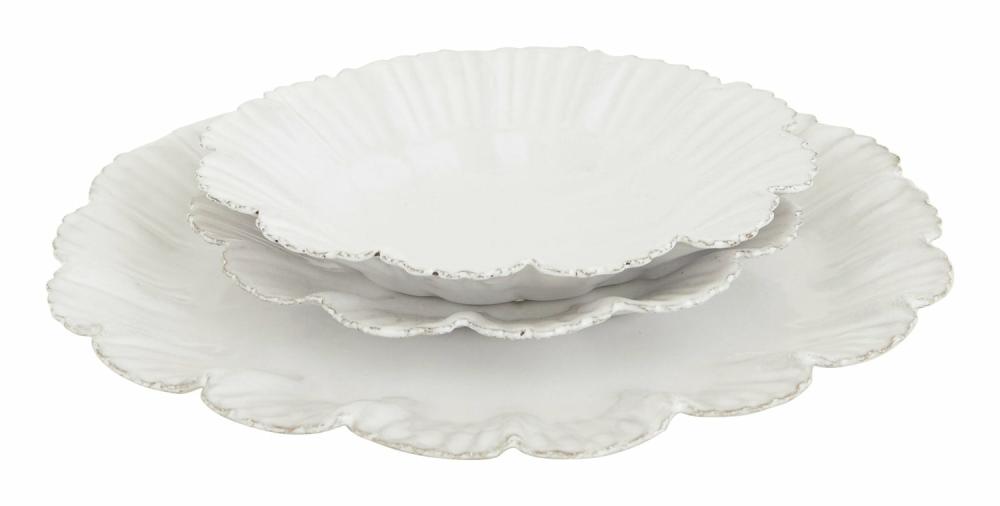 Astier De Villatte Drape Dishes  |  Tabletop