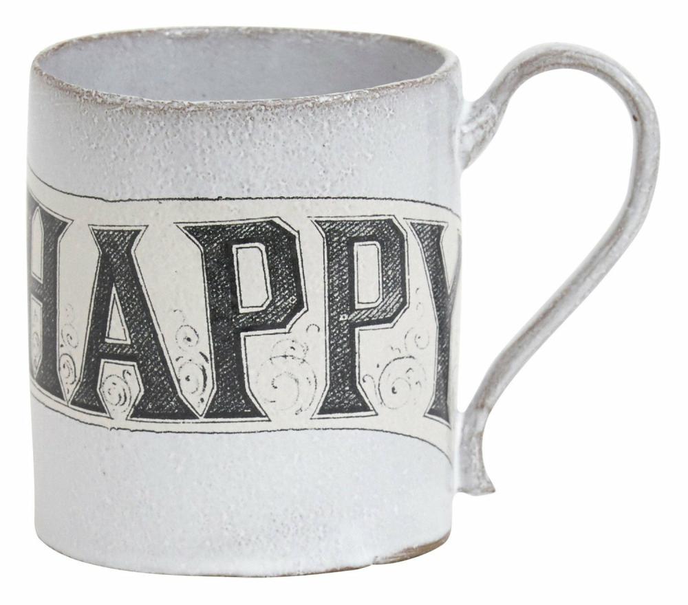 Astier De Villatte Happy Mug  |  Tabletop