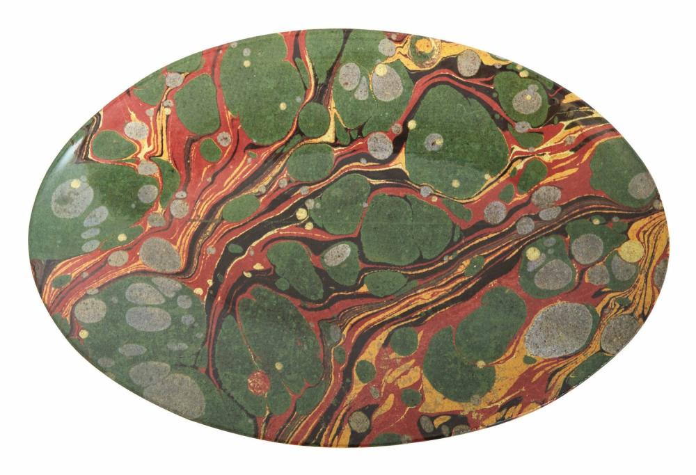 Astier De Villatte Marbled Platter  |  Tabletop