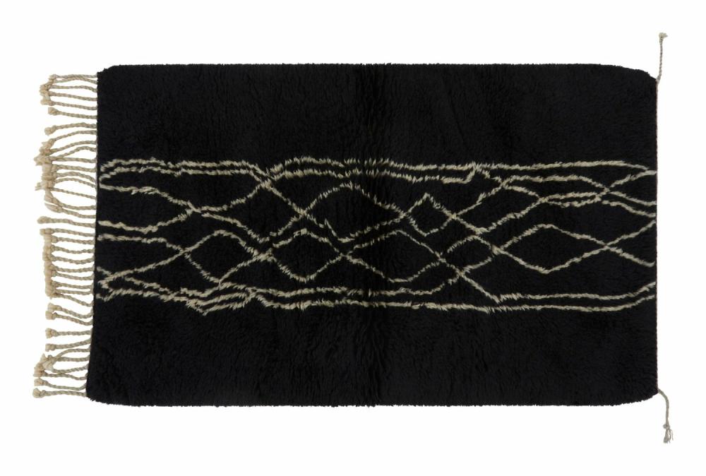 Beni Ourain Rug – 5’2″ X 3’1″  |  One-Of-A-Kind Rugs