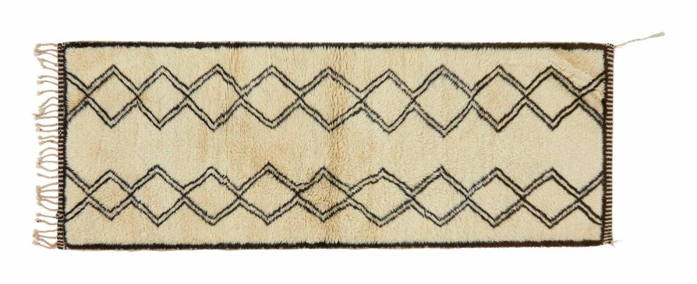 Beni Ourain Rug – 8’5″ X 3’2″  |  Moroccan Rugs