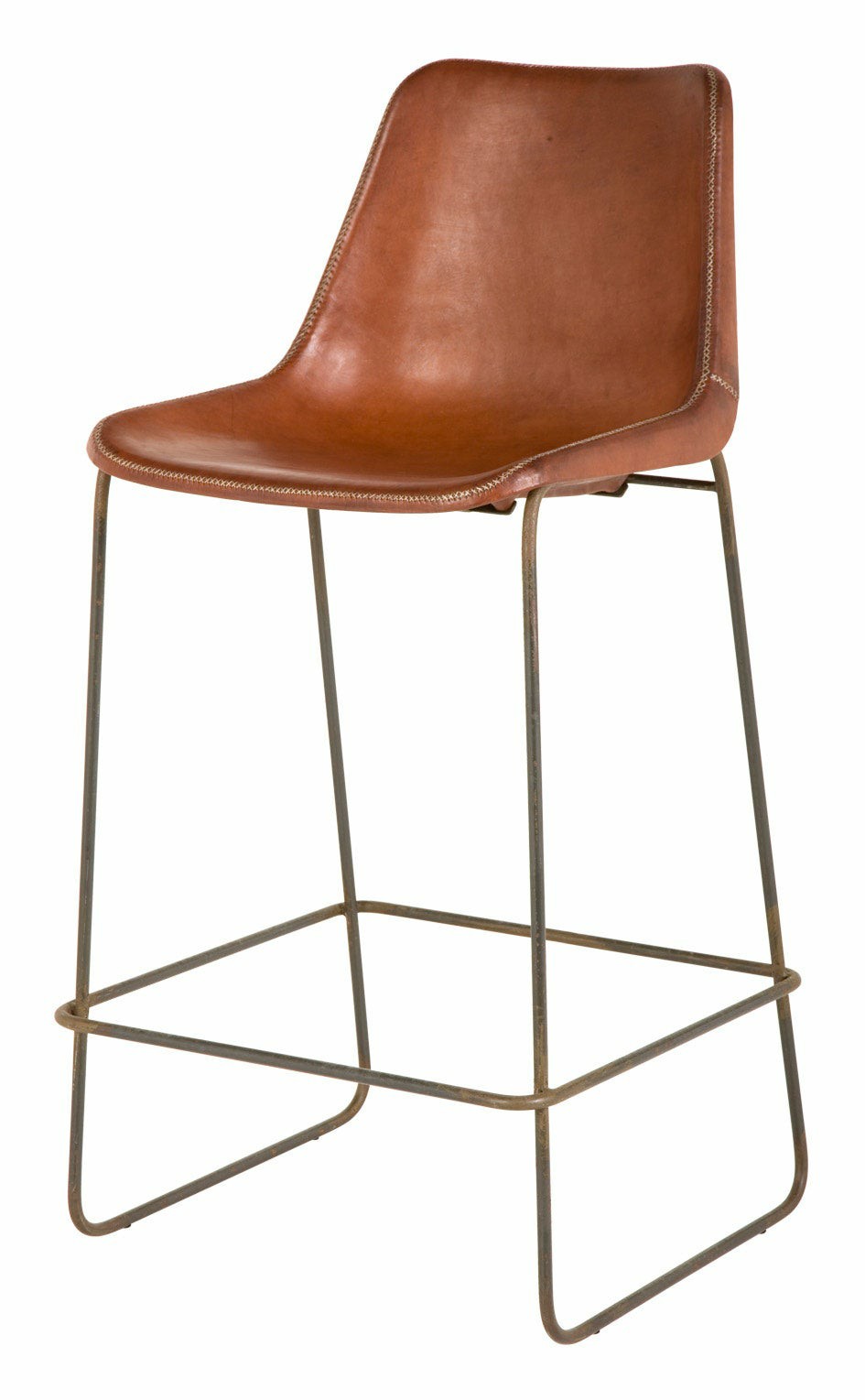 Fernando Brown Bar Stool  |  Stools