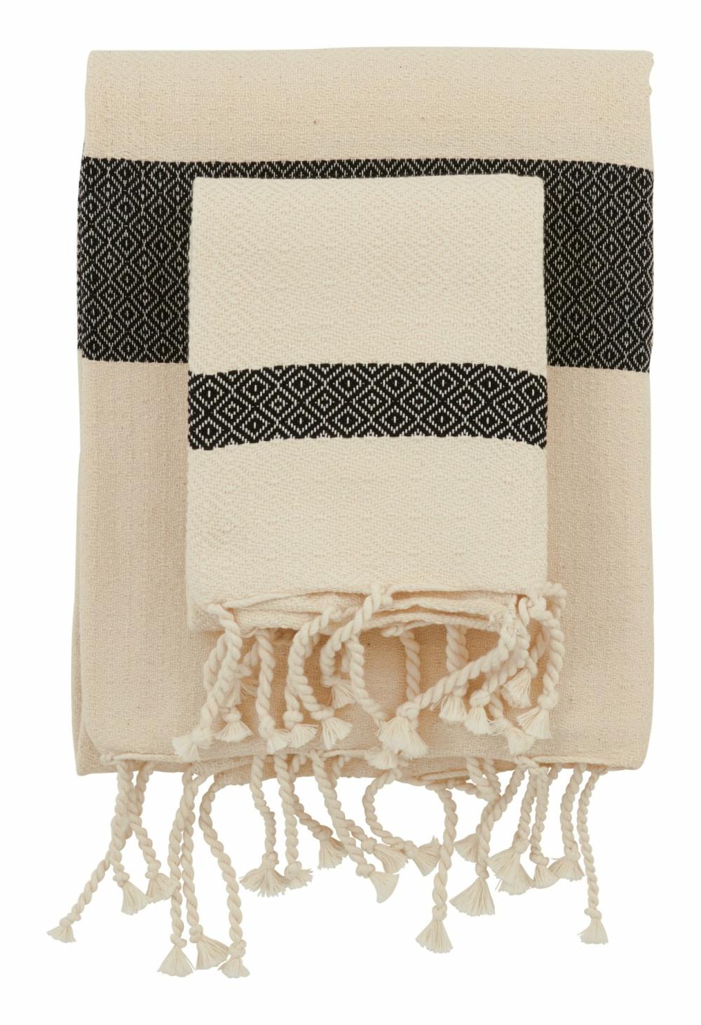 Hammam Black Diamond Towels  |  Candles & Bath