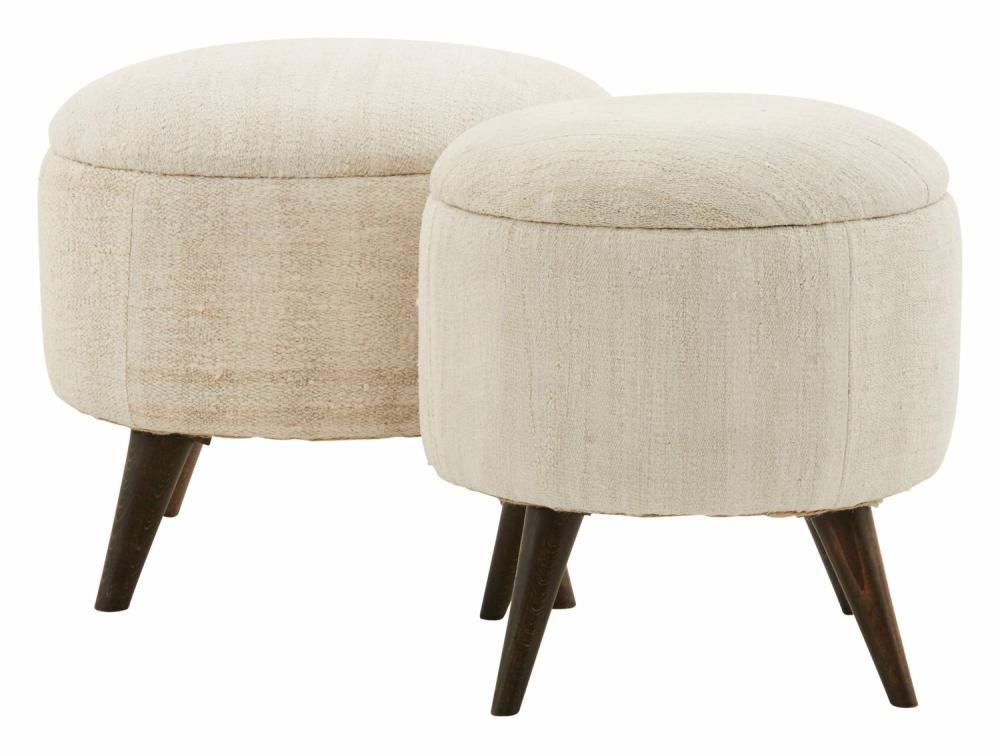 Hemp Ottomans  |  Ottomans