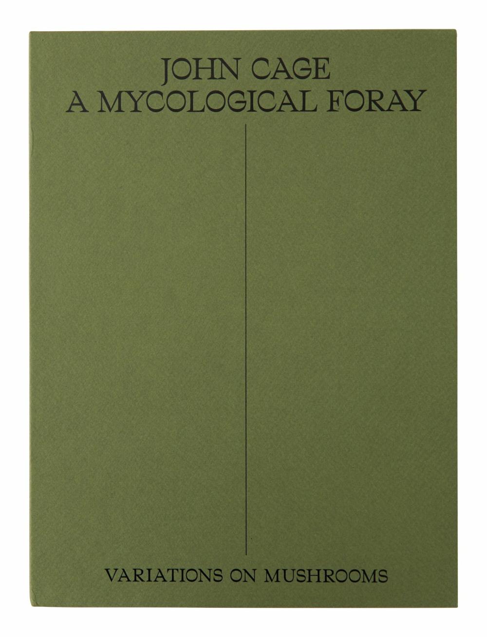 John Cage: A Mycological Foray  |  Books