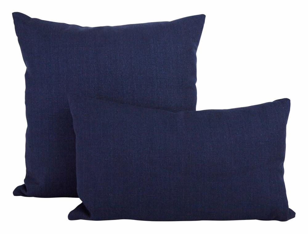 Linen Indigo Pillows  |  Pillows