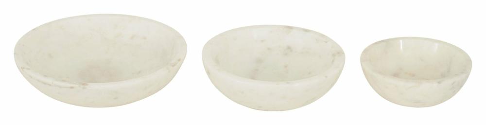 Low Marble Bowls  |  Tabletop