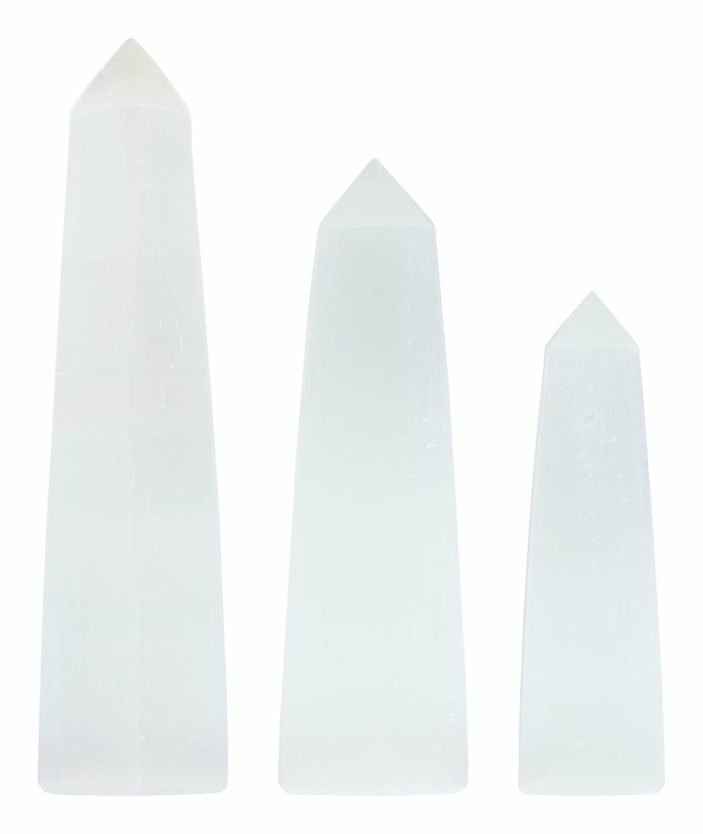 Selenite Obelisks  |  Objects & Accents