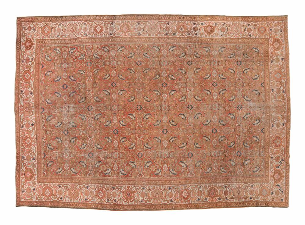 Vintage Mahal Rug – 12’10” X 9′  |  One-Of-A-Kind Rugs