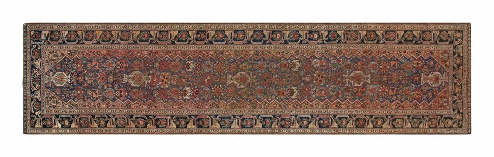 Vintage Qashqai Rug – 12’4″ X 3’1″  |  One-Of-A-Kind Rugs