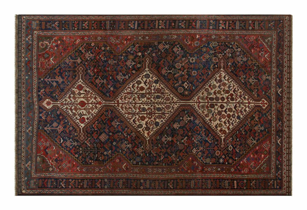 Vintage Qashqai Rug – 9’9″ X 6’5″  |  One-Of-A-Kind Rugs