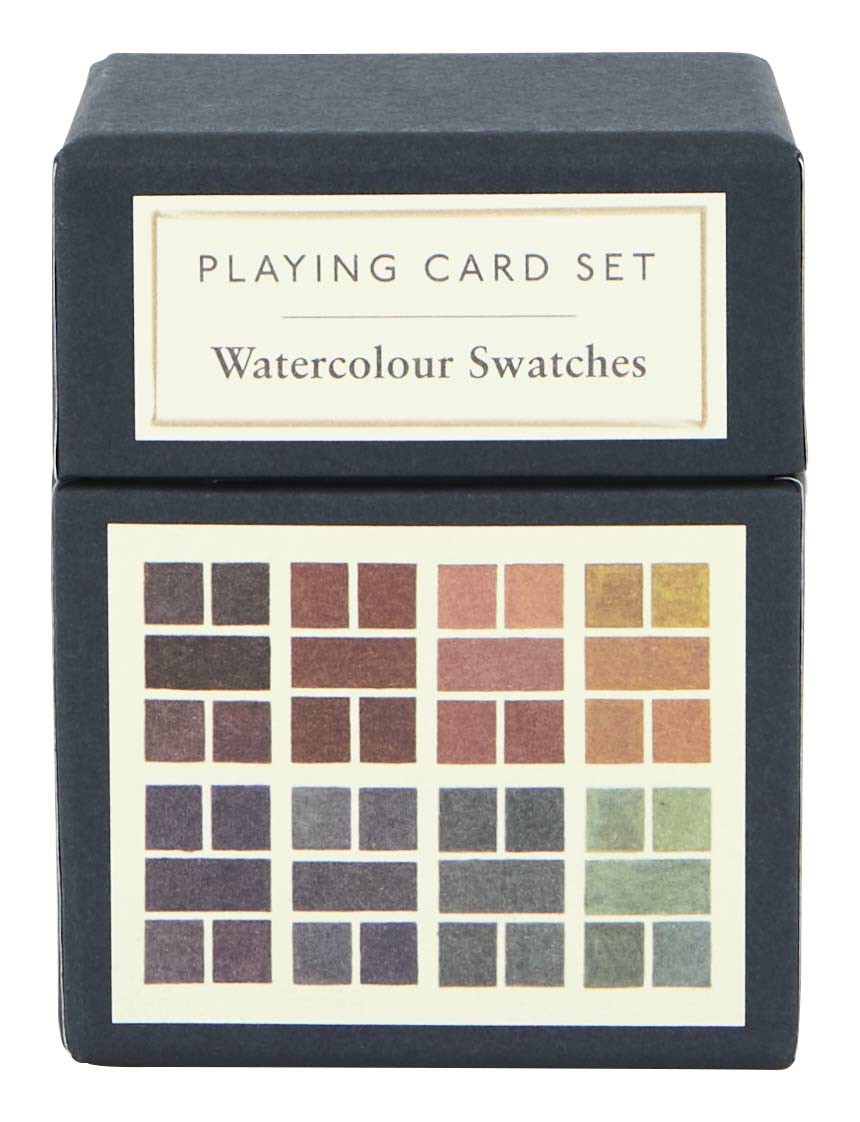 Watercolour Swatches Playing Card Set  |  Desktop