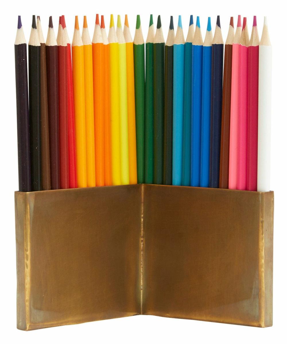 Brass Pencil Holder  |  Desktop