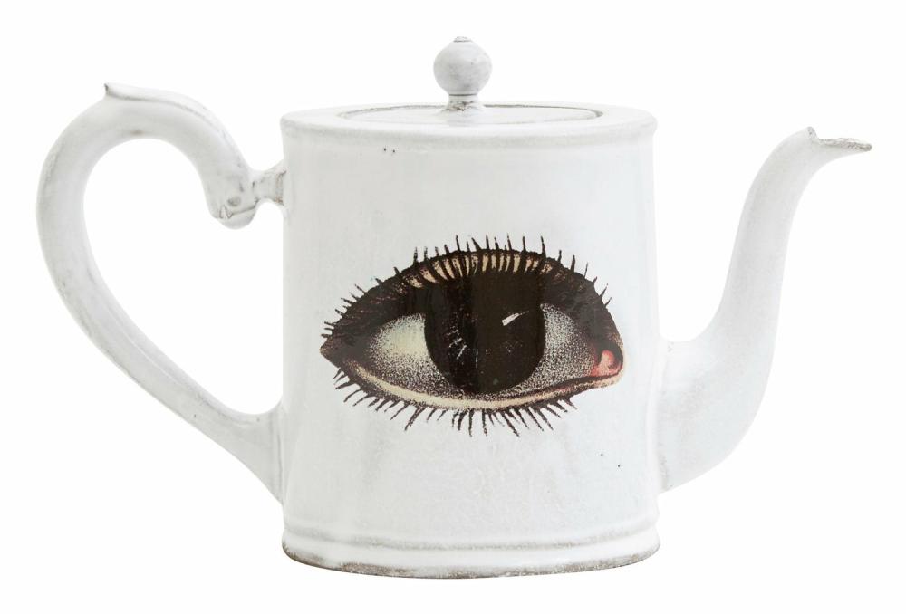 Astier De Villatte Eye Teapot  |  Tabletop