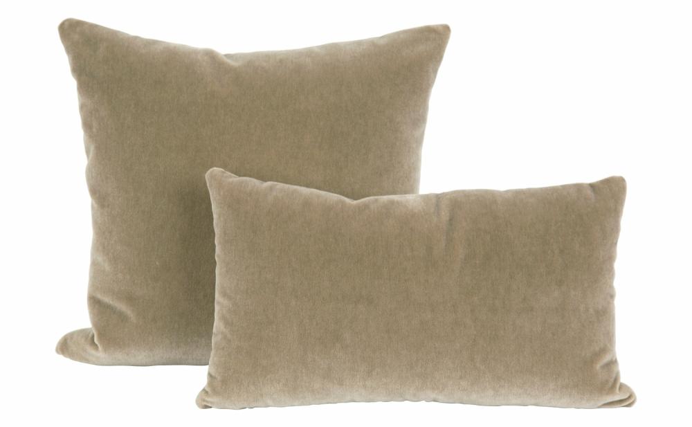 Cement Mohair Pillows  |  Pillows