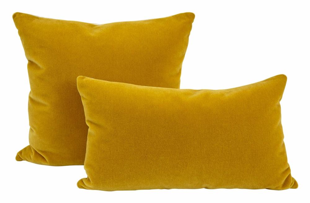 Marigold Mohair Pillows  |  Pillows