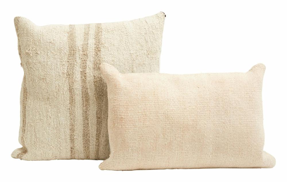 Vintage Hemp Pillows  |  Pillows